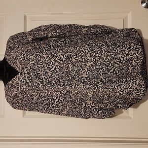 H & M Tunic With Roll Up Cuffed Sleeve